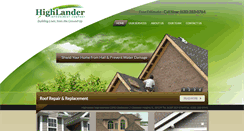Desktop Screenshot of highlanderimprovement.com