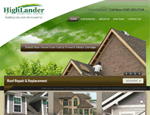 Tablet Screenshot of highlanderimprovement.com